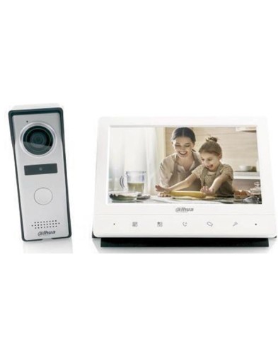Dahua Σετ Θυροτηλεόρασης Ασημί image