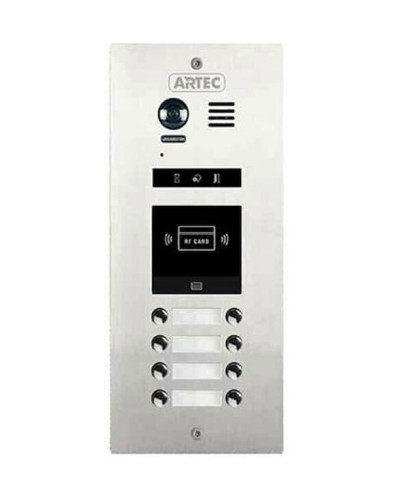 Artec Μπουτονιέρα για Θυροτηλεόραση με Κάμερα για 8 Διαμερίσματα image